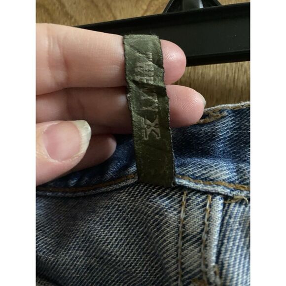 Twenty X Mens 32 x 34 Style 22 Relaxed Fit Faded Straight Leg Denim Blue Jeans - Picture 12 of 14